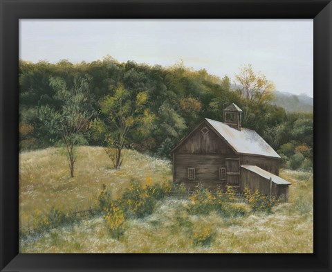 Framed Barn in Vermont Print