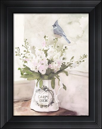 Framed Parisian Pot 3 Print