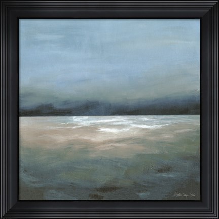 Framed Dark Seascape Print