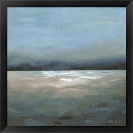 Framed Dark Seascape Print