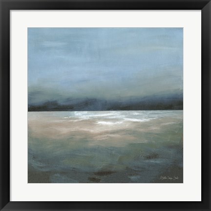 Framed Dark Seascape Print