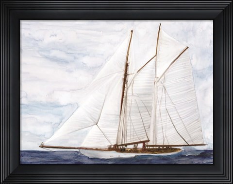 Framed Sailing Print