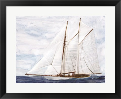 Framed Sailing Print