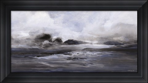 Framed Distant Calm I Print