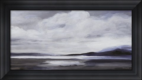 Framed Distant Calm II Print