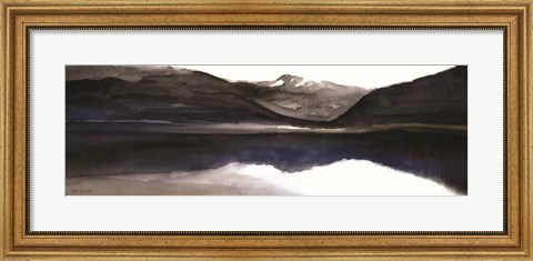 Framed Reflection Lake 1 Print