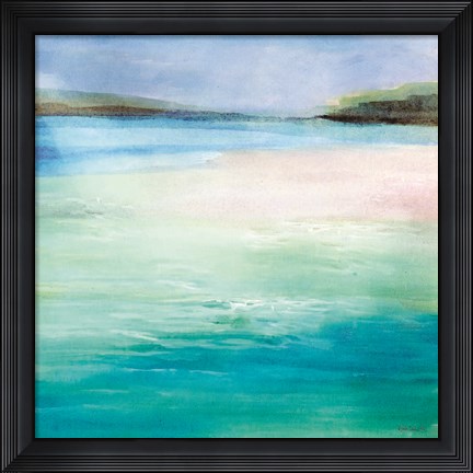 Framed Cool Waters I Print