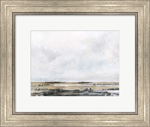 Framed Ocean Inlet II Print