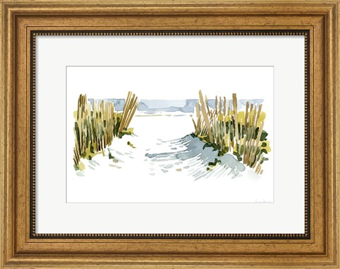 Framed Beach Impressions II Print