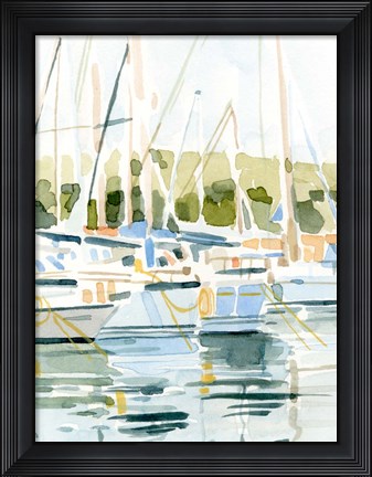 Framed By the Bay I Print