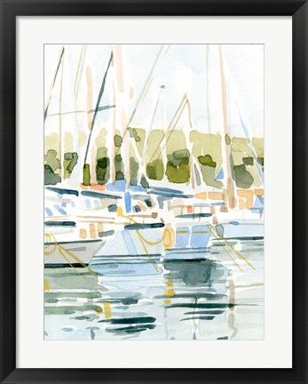 Framed By the Bay I Print