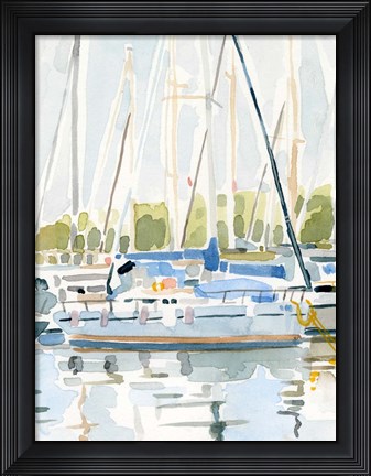 Framed By the Bay II Print