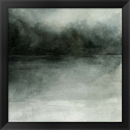 Framed Smoky Landscape II Print