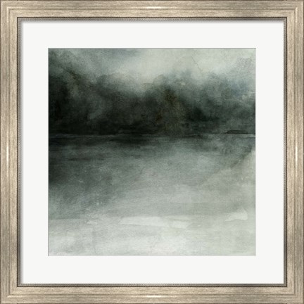 Framed Smoky Landscape II Print