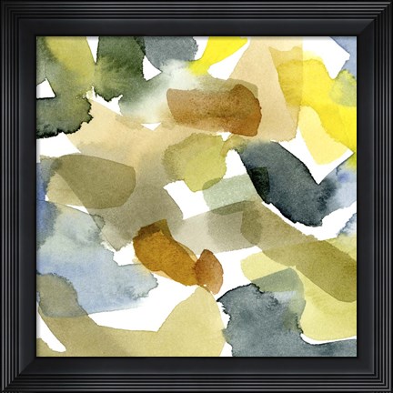 Framed Watercolor Palette I Print