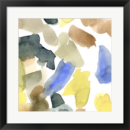 Framed Watercolor Palette II Print