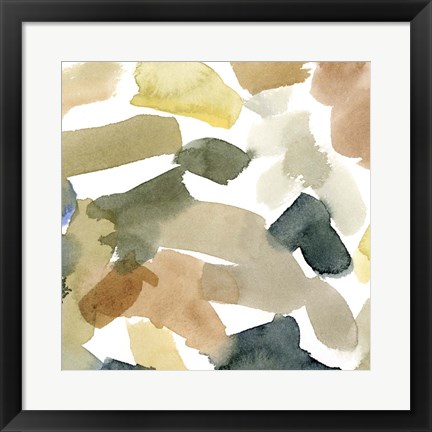 Framed Watercolor Palette III Print