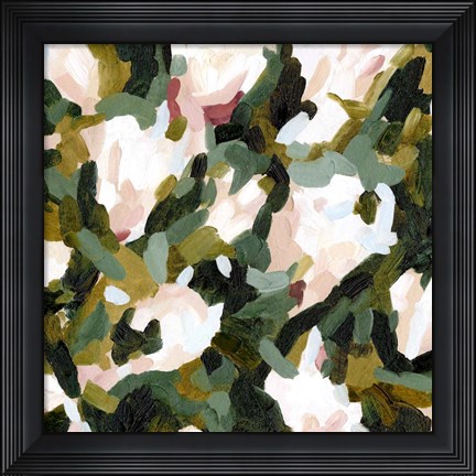 Framed Floral Frenzy I Print