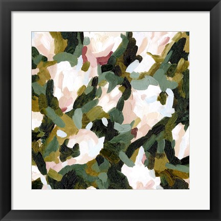 Framed Floral Frenzy I Print