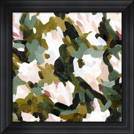 Framed Floral Frenzy II Print
