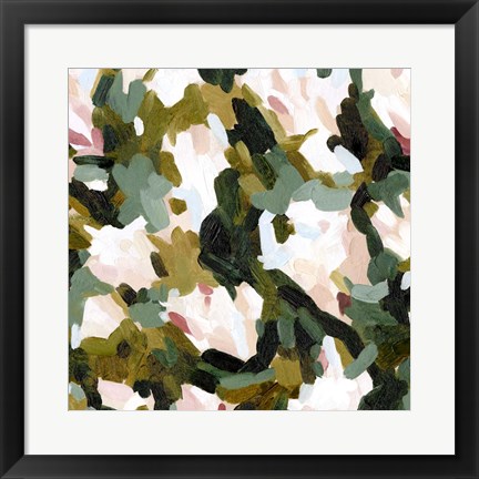 Framed Floral Frenzy II Print