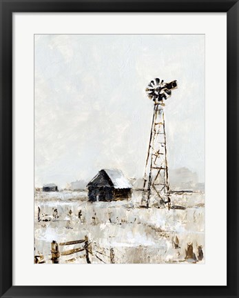 Framed Rustic Prairie II Print