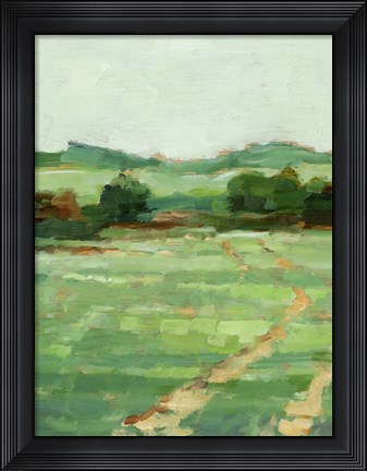 Framed Farm Road I Print