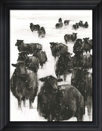Framed Winter Coat I Print