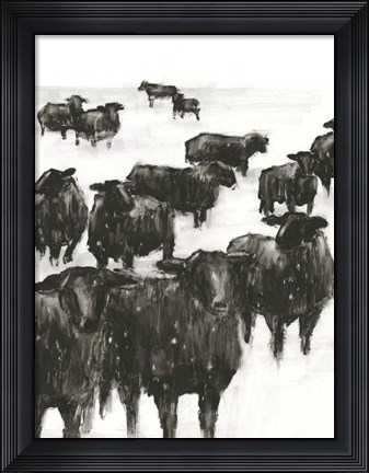 Framed Winter Coat II Print