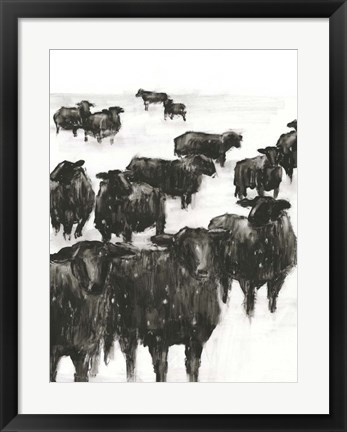 Framed Winter Coat II Print