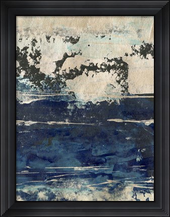 Framed Silver Surf II Print