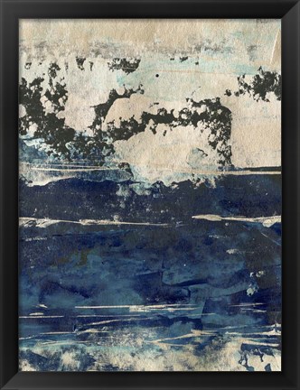 Framed Silver Surf II Print