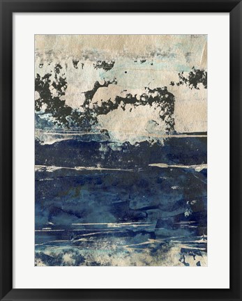 Framed Silver Surf II Print