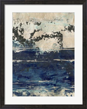 Framed Silver Surf II Print