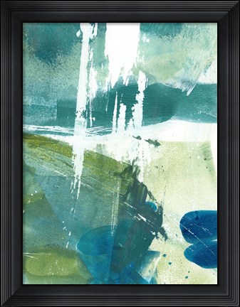 Framed Emerald Mine I Print