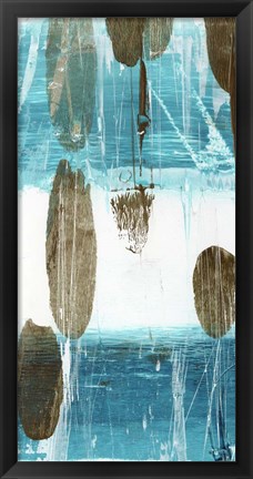 Framed Cattails III Print