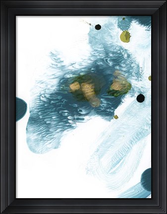 Framed Stardust Abstract I Print