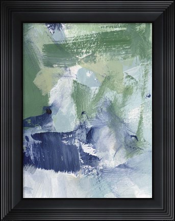 Framed Northern Lights Abstract V Print