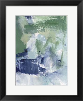 Framed Northern Lights Abstract V Print