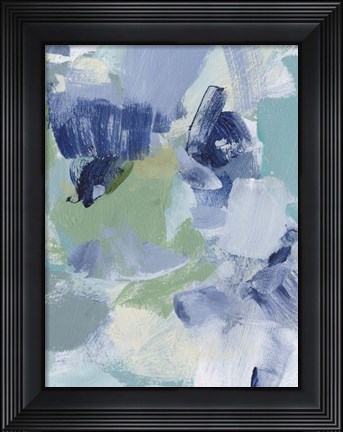 Framed Northern Lights Abstract VI Print