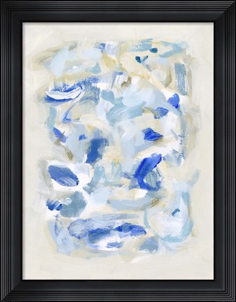 Framed Tinted Abstract II Print