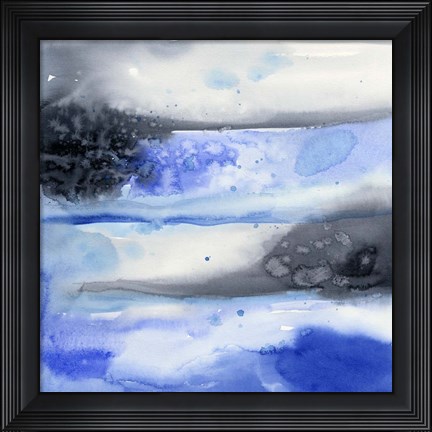 Framed Laguna Azul I Print