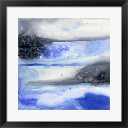 Framed Laguna Azul I Print