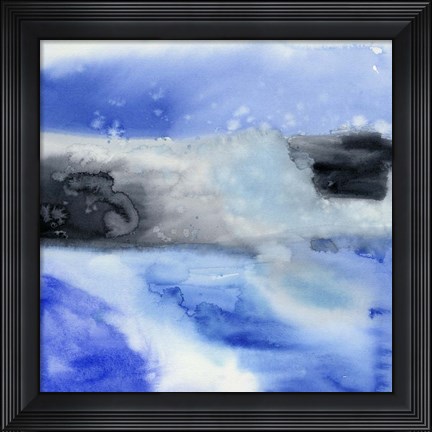 Framed Laguna Azul II Print