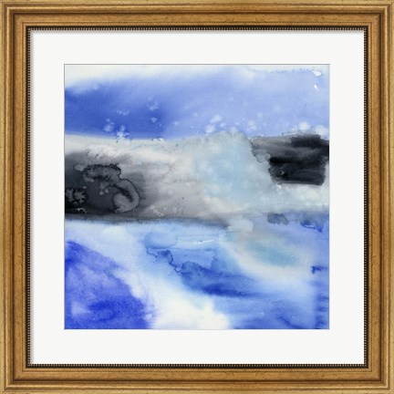 Framed Laguna Azul II Print