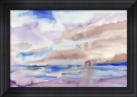 Framed Over The Hills Print