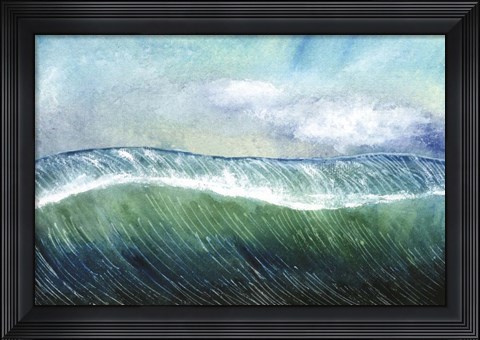 Framed Big Surf I Print