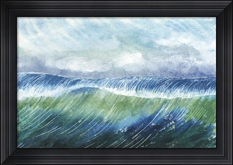 Framed Big Surf II Print