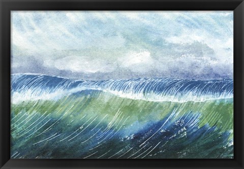 Framed Big Surf II Print