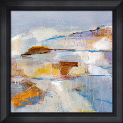 Framed Frosted Peaks I Print